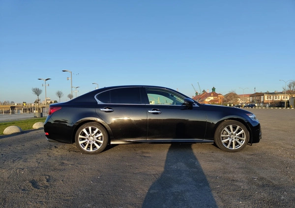 Lexus GS cena 66999 przebieg: 224000, rok produkcji 2012 z Szczecin małe 232